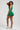 Solid Color U-Shaped Back Bra + Short Skirt 2-Piece Set