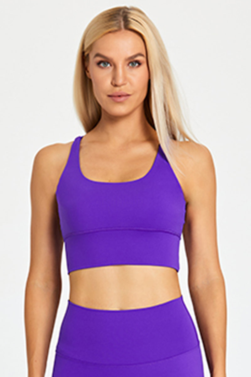 Fully Wrap The Back With A Crossover Sports Bra