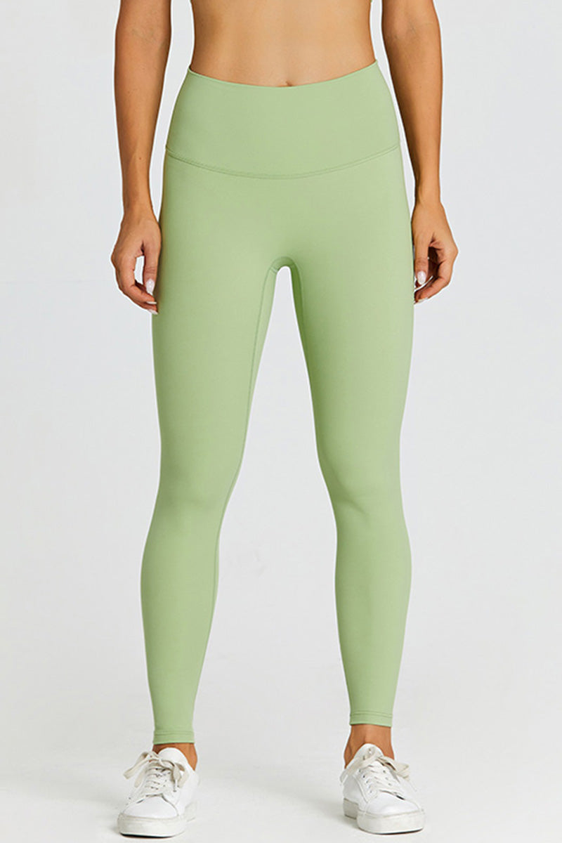 Solid High-Waisted Leggings